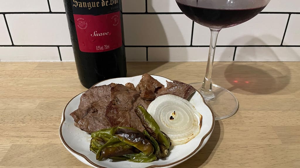 料理とのペアリング 〜 牛焼肉と野菜のグリル 〜