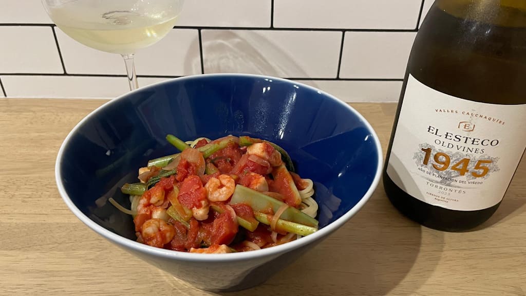 料理とのペアリング 〜 魚介のトマトソースパスタ 〜